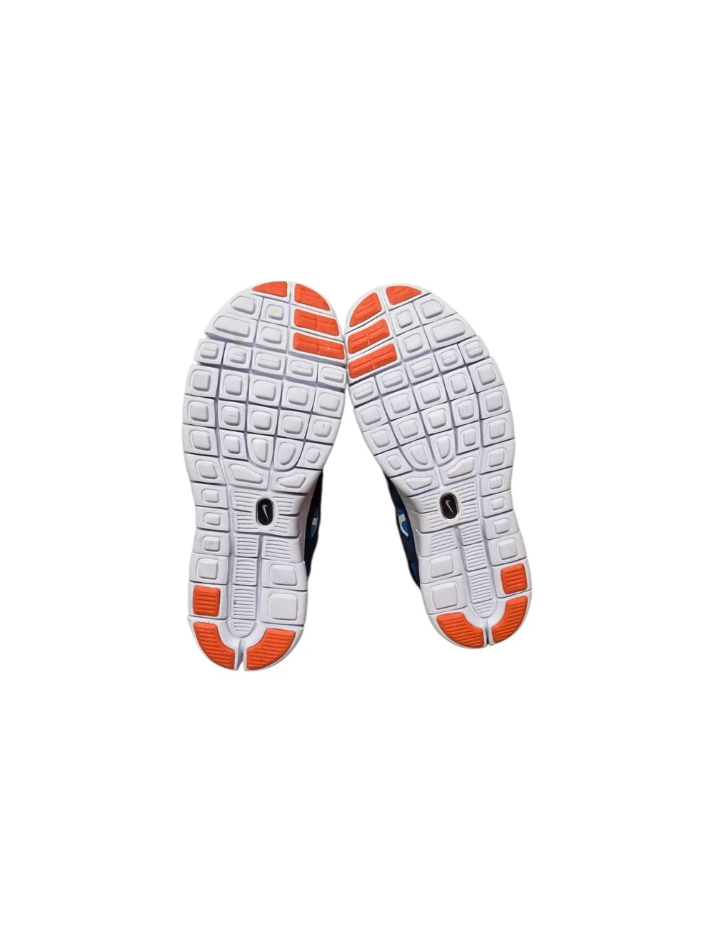 Nike Free Run To Blue and Orange Lightweight Training Sneakers